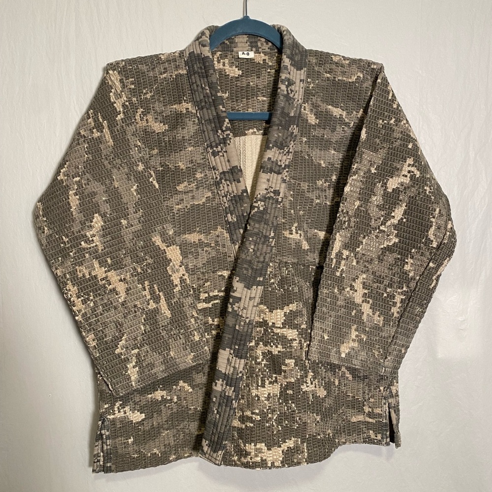 Martial Arts Knit Digital Camo Karate Jacket Child’s Size Medium